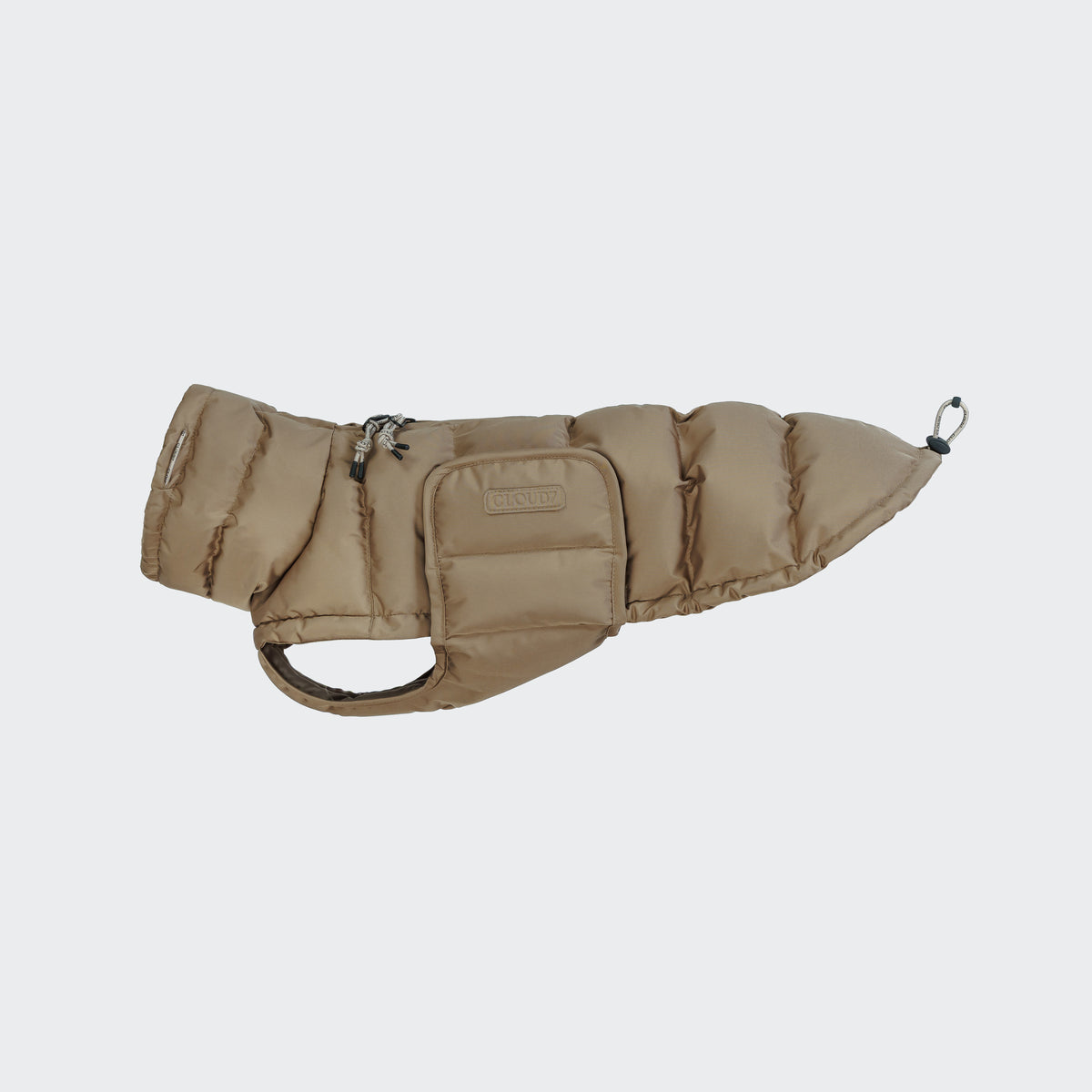 Cloud7 Hundemantel Dackel Alaska Sandy Brown Wintermantel für Hunde wasserdicht Hundejacke wasserdicht