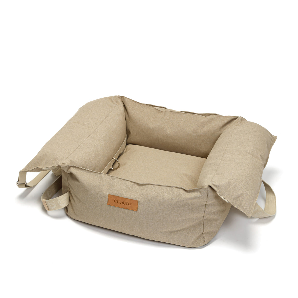 Cloud7 Hundeautositz Getaway Sand tragbar Autositz für Hunde Hundereisebett