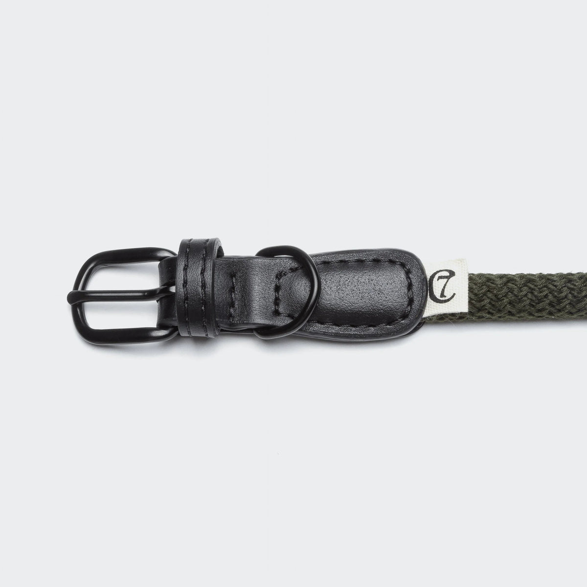 Cloud7 Hundehalsband Mauerpark Olive Halsband Hund Seilband