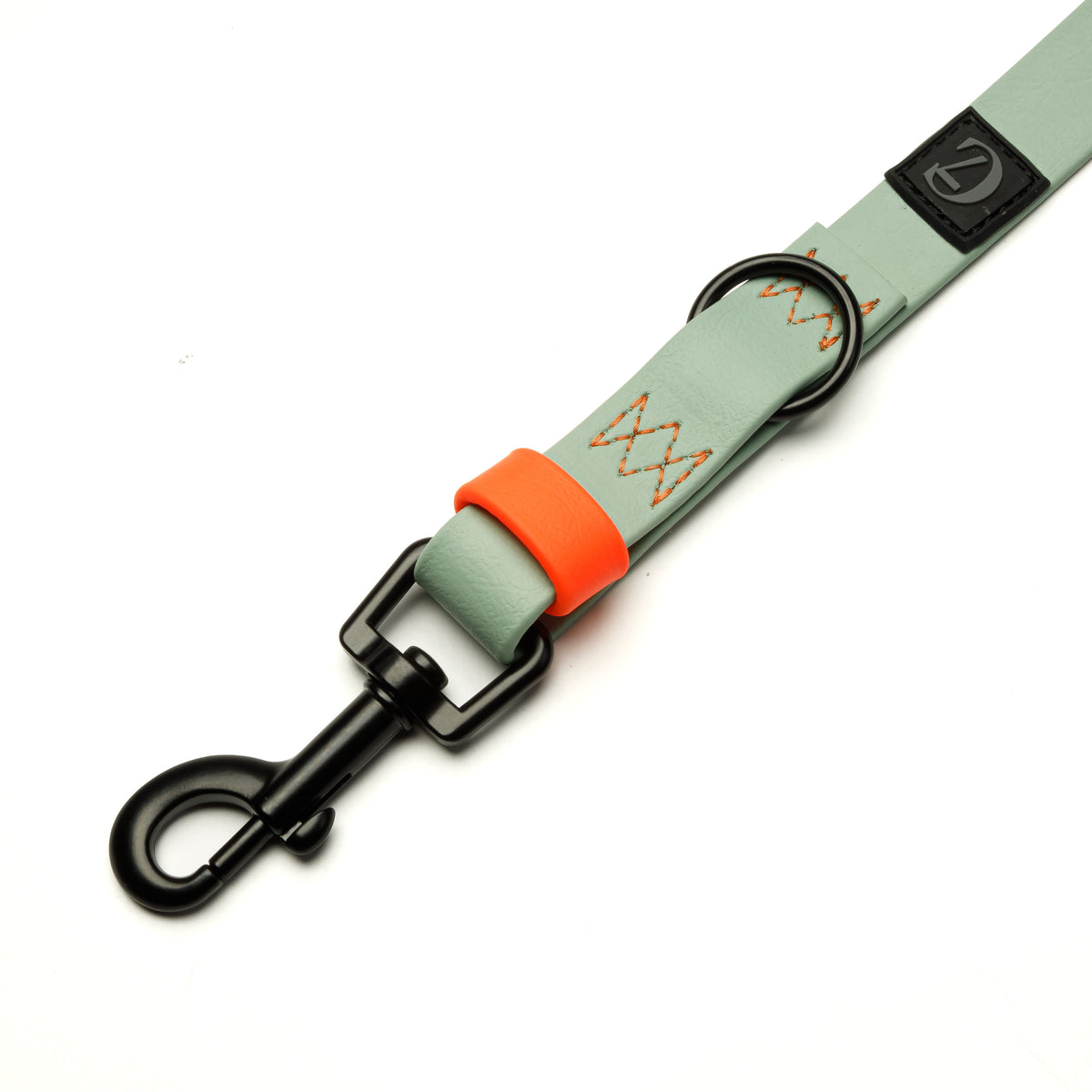 Cloud7 Hundeleine verstellbar BioThane Ipanema Mint-Neon Orange Hundeleine BioThane