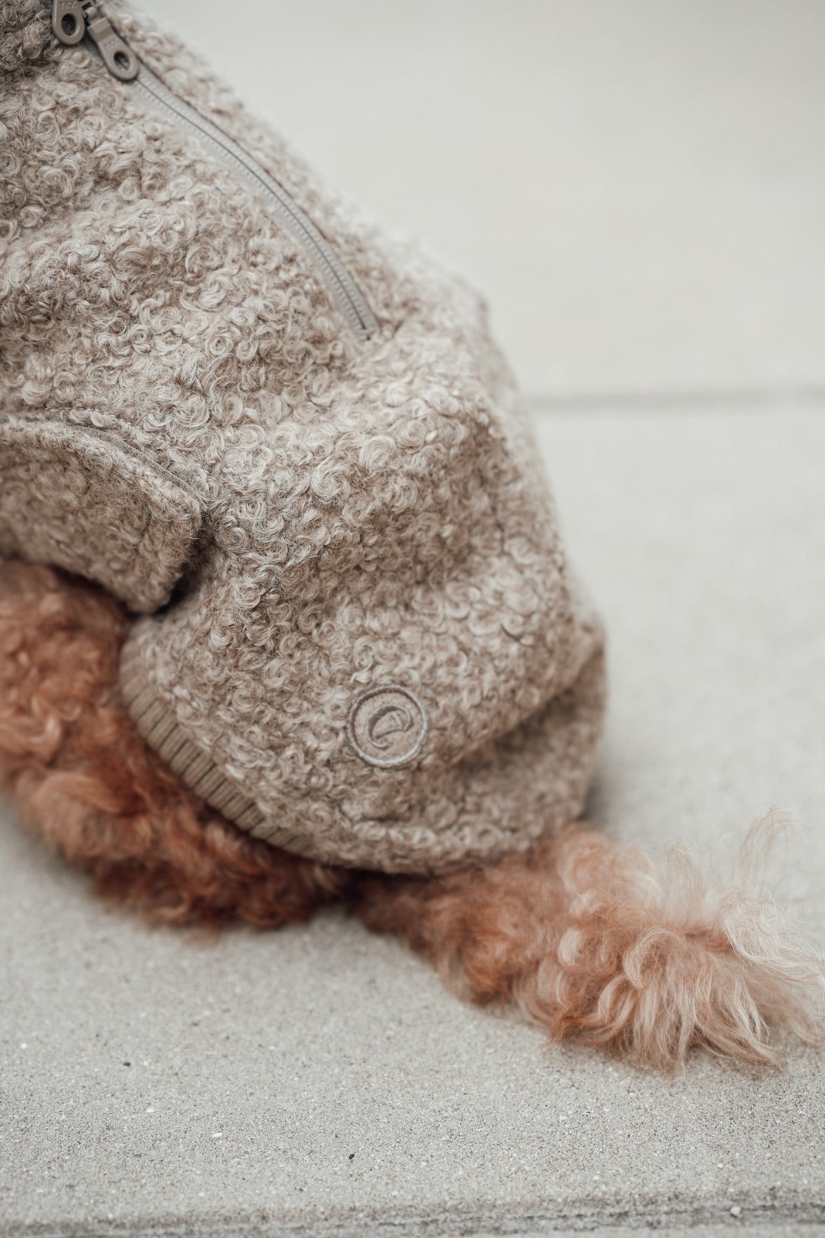 Cloud7 Hundewintermantel Hundepullover Gotland Sandy Brown Hundewintermantel verstellbar wasserabweisend