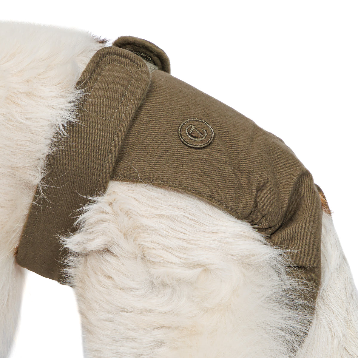 Cloud7 Läufigkeitshöschen Olive Windel Hund