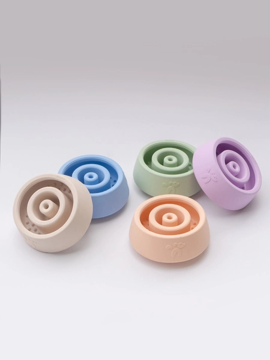 Inooko Yoomy Wobble Beschäftigungsspielzeug Himmelblau Schleckspielzeug Hund
