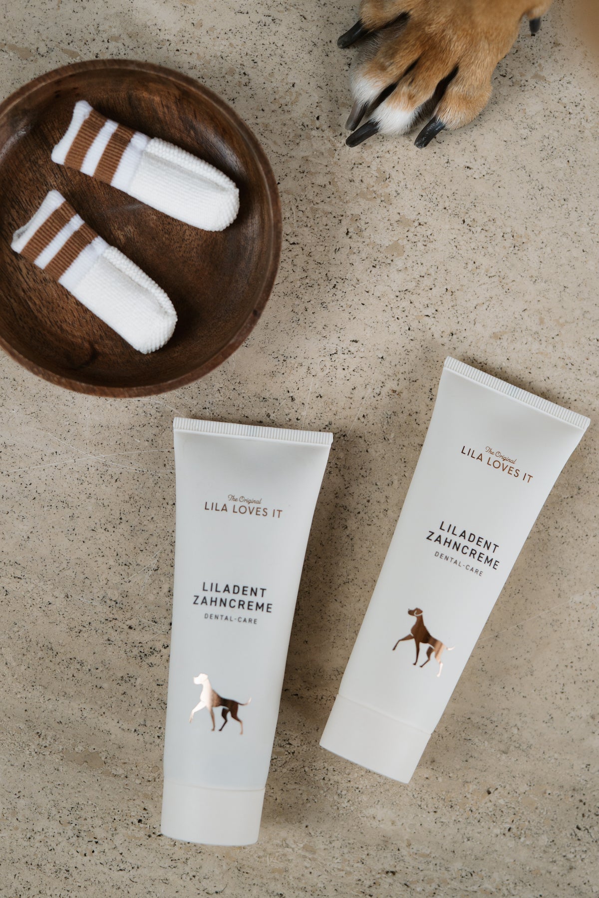 LILA LOVES IT LILADENT Zahncreme Zahncreme für Hunde Zahnpflege Hund