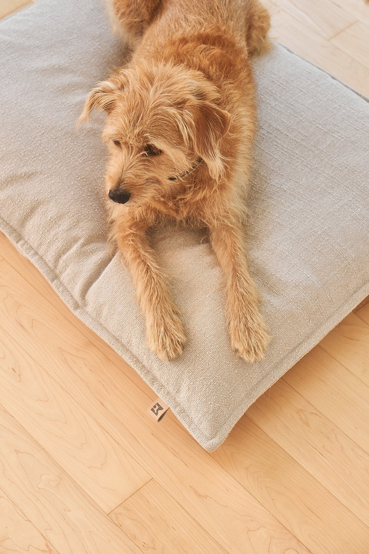 MiaCara Hundekissen Campo Greige Hundebett Bezug abnehmbar waschbar