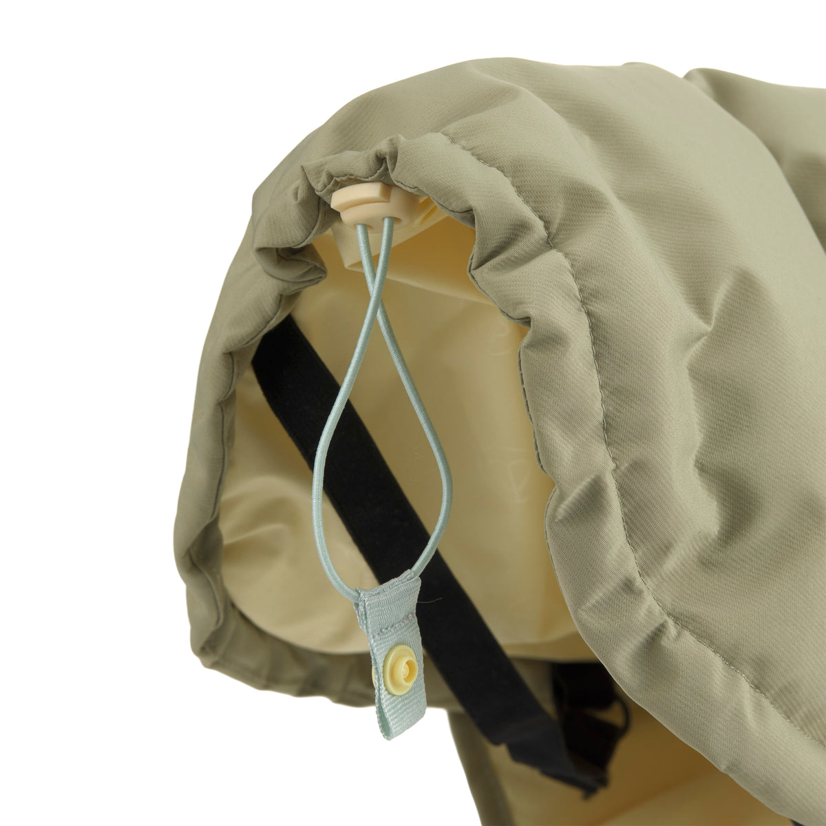 PALOPA X LEVEY Hunde Wintermantel Nolia Pale Olive Hundemantel Winter Rücken verstellbar