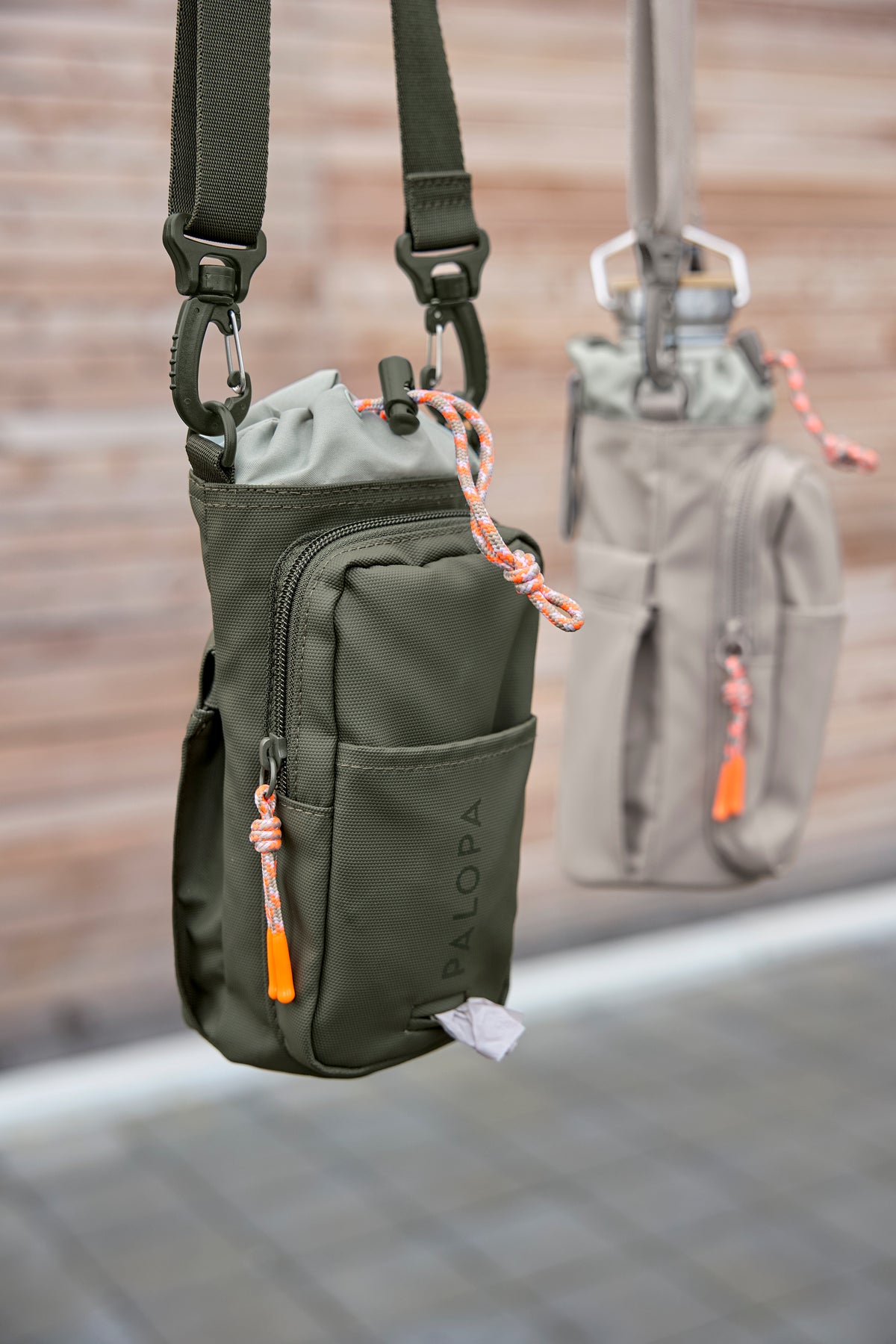 PALOPA Flaschen- und Leckerlitasche Boudi Dunkelgrün Tasche für Zubehör