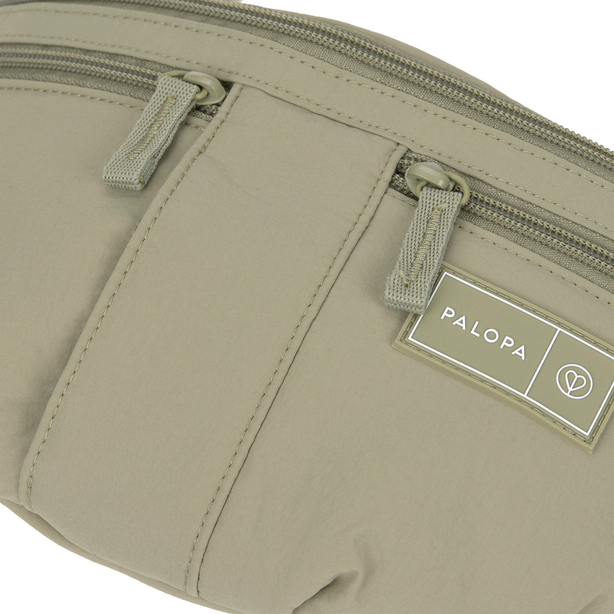 PALOPA Hunde Leckerlibeutel Emma Crinkled pale olive Leckerlitasche