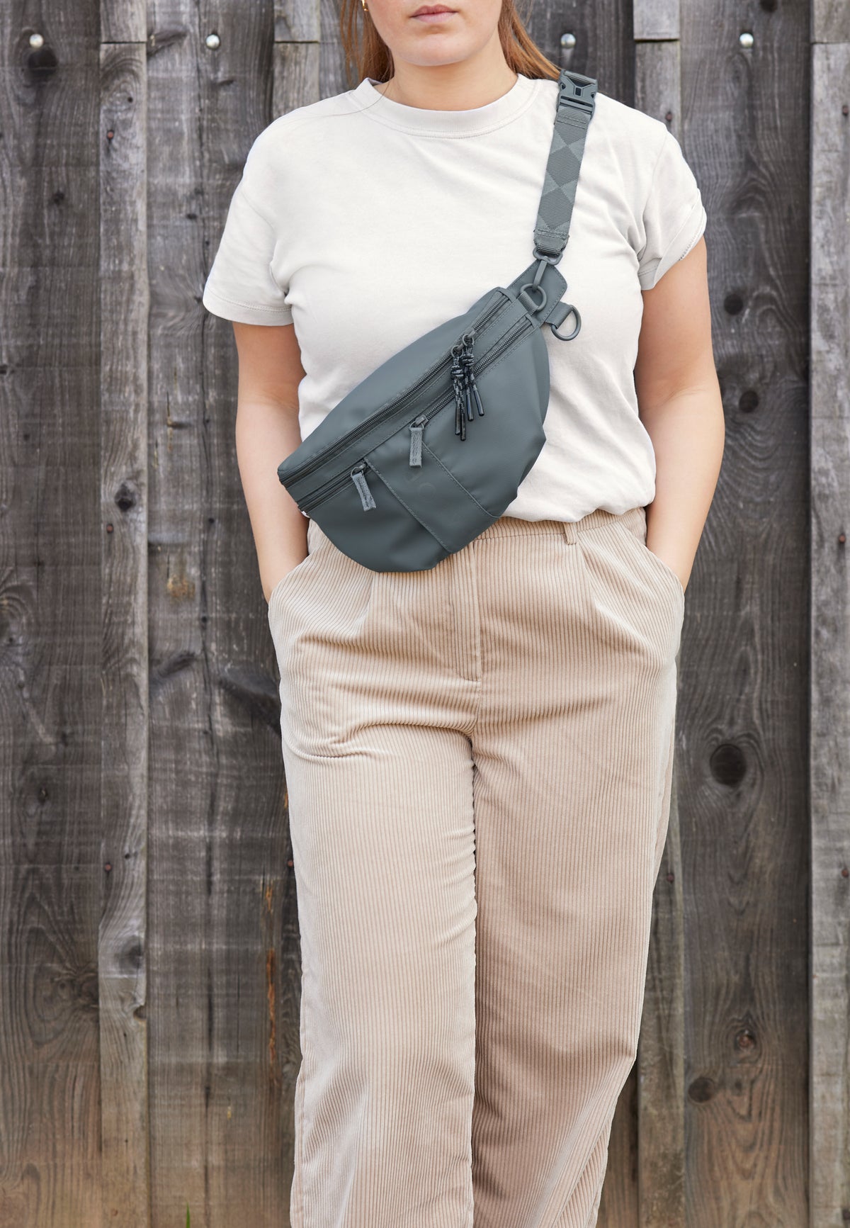 PALOPA Hunde Leckerlibeutel Emma Anthrazit Bauchtasche Snack Bag