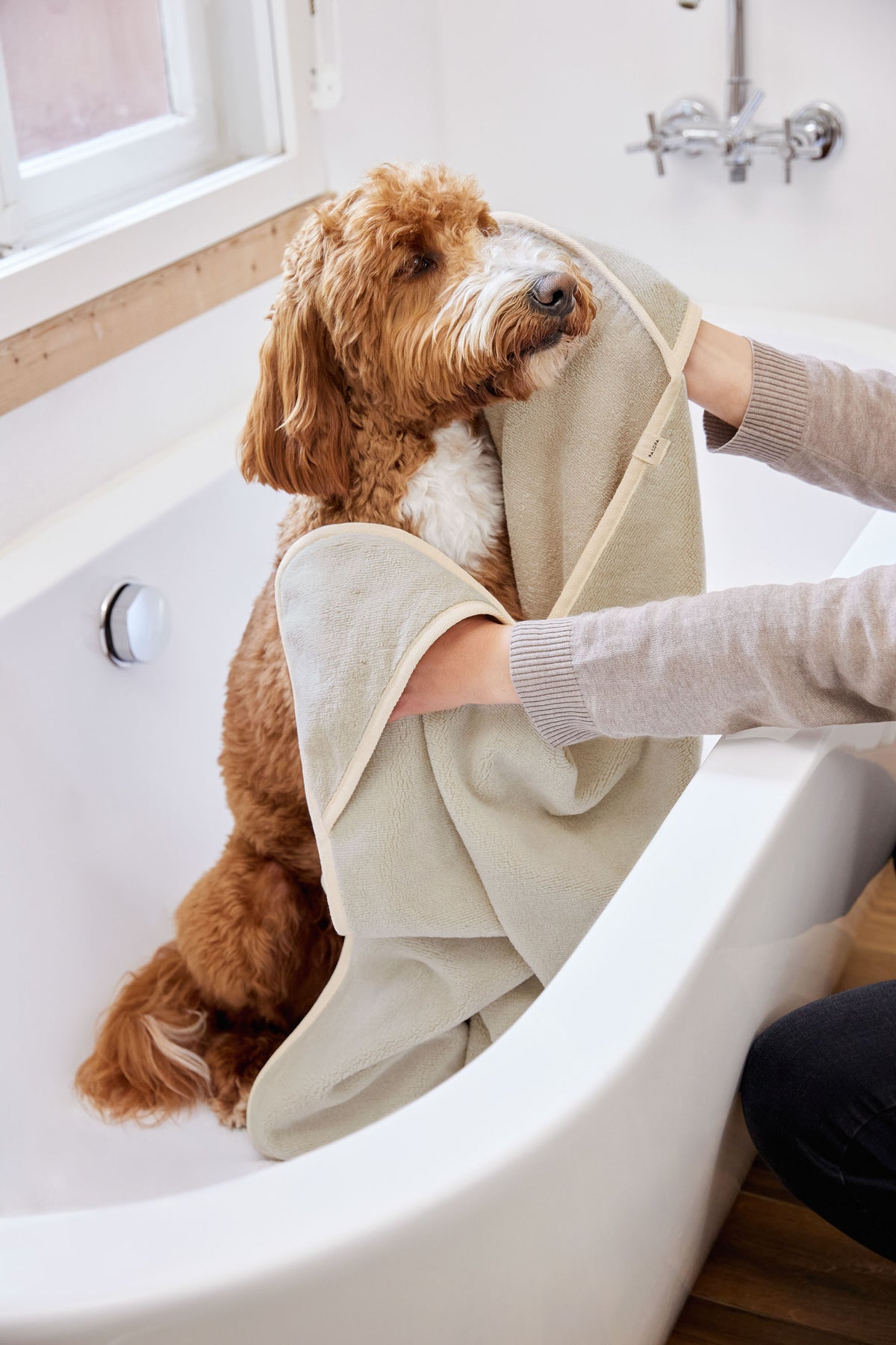 PALOPA Hundehandtuch Kosy Beige Hundehandtuch in beige