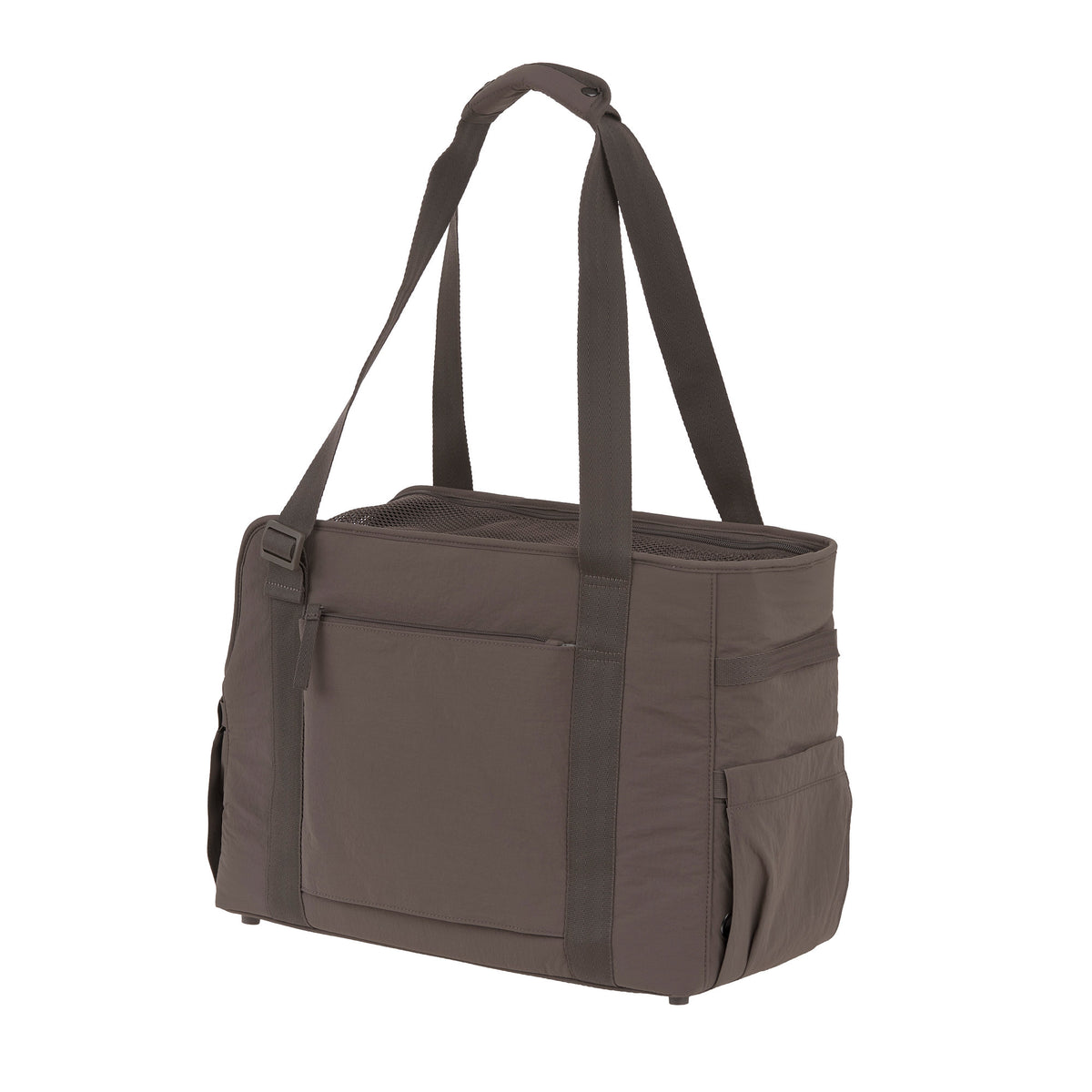 PALOPA Hundetragetasche Weda Crinkled chocolate Hundetasche zum Umhängen