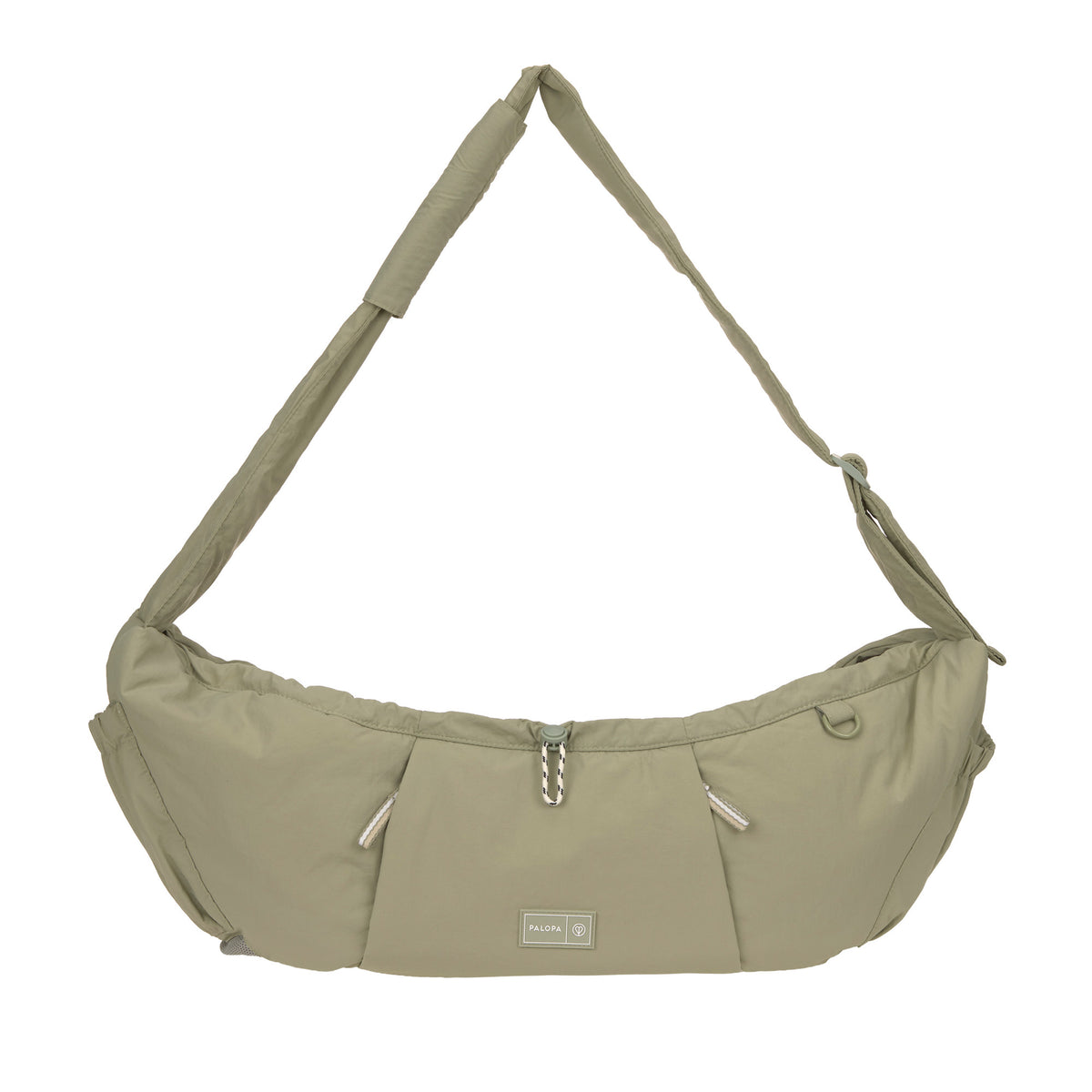 PALOPA Hundetragetasche Bara Crinkled Pale Olive
