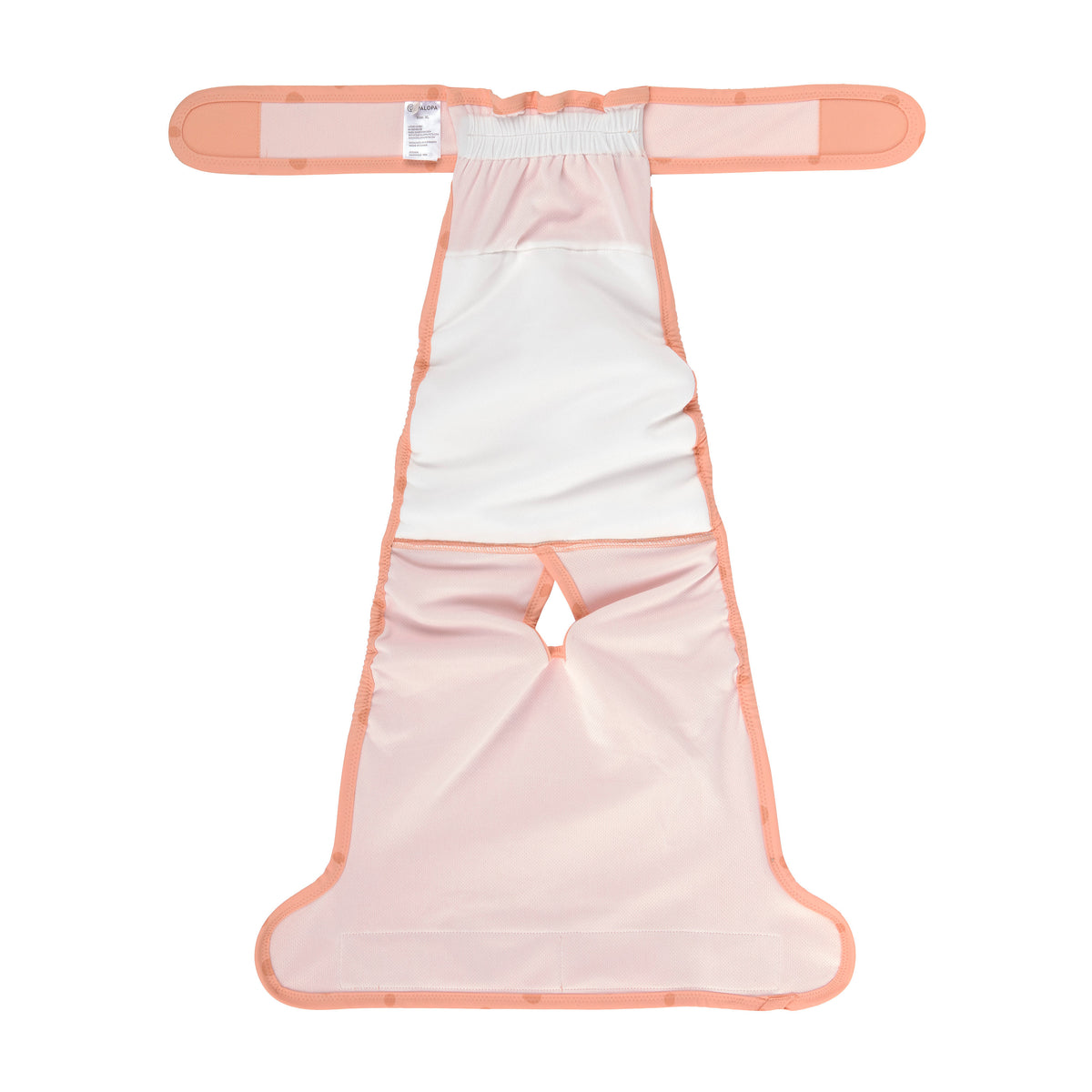 PALOPA Läufigkeitshöschen Dog Diaper Glan Dots Peach wiederverwendbare Hundewindeln