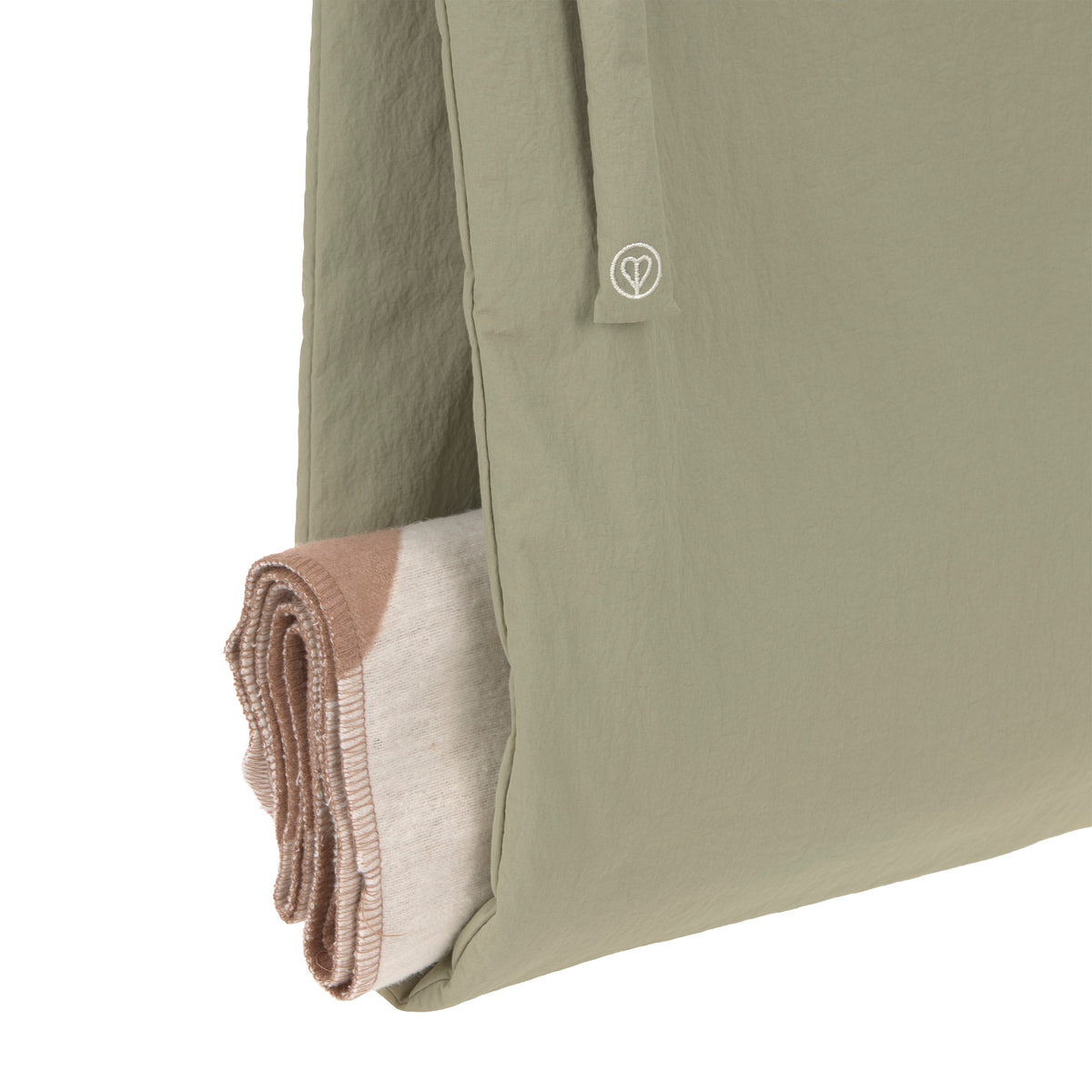 PALOPA Shopper Bag Torbi Crinkled Pale Olive Gassitasche Hund Deckenfach