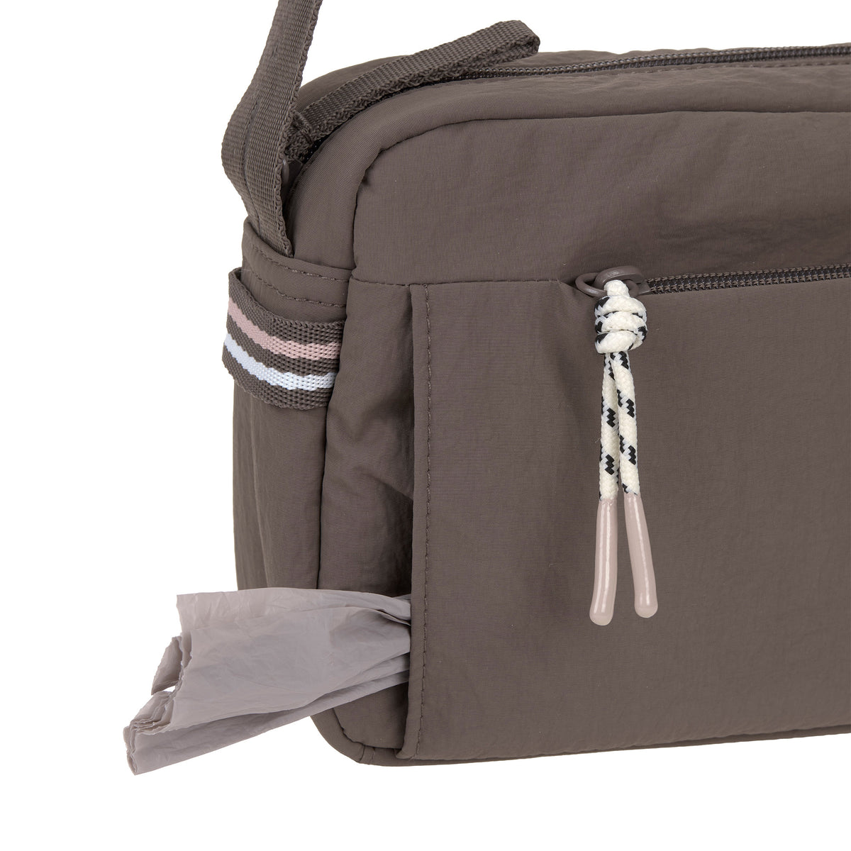 PALOPA Square Bag Noka Crinkled chocolate Leckerlitasche Hund