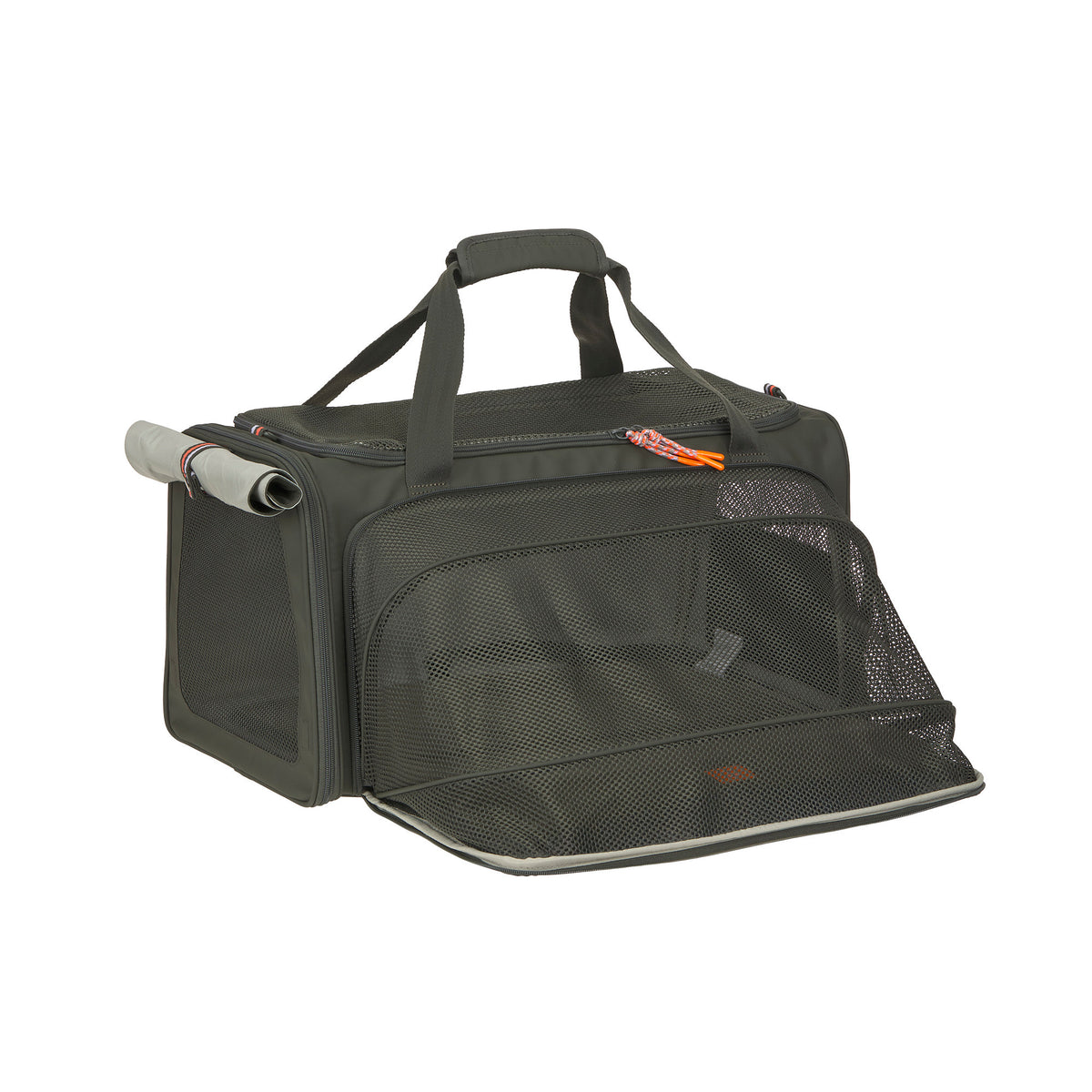 PALOPA Travel Carrier Bag Benno Dunkelgrün Hundetasche zum Umhängen Flugzeug