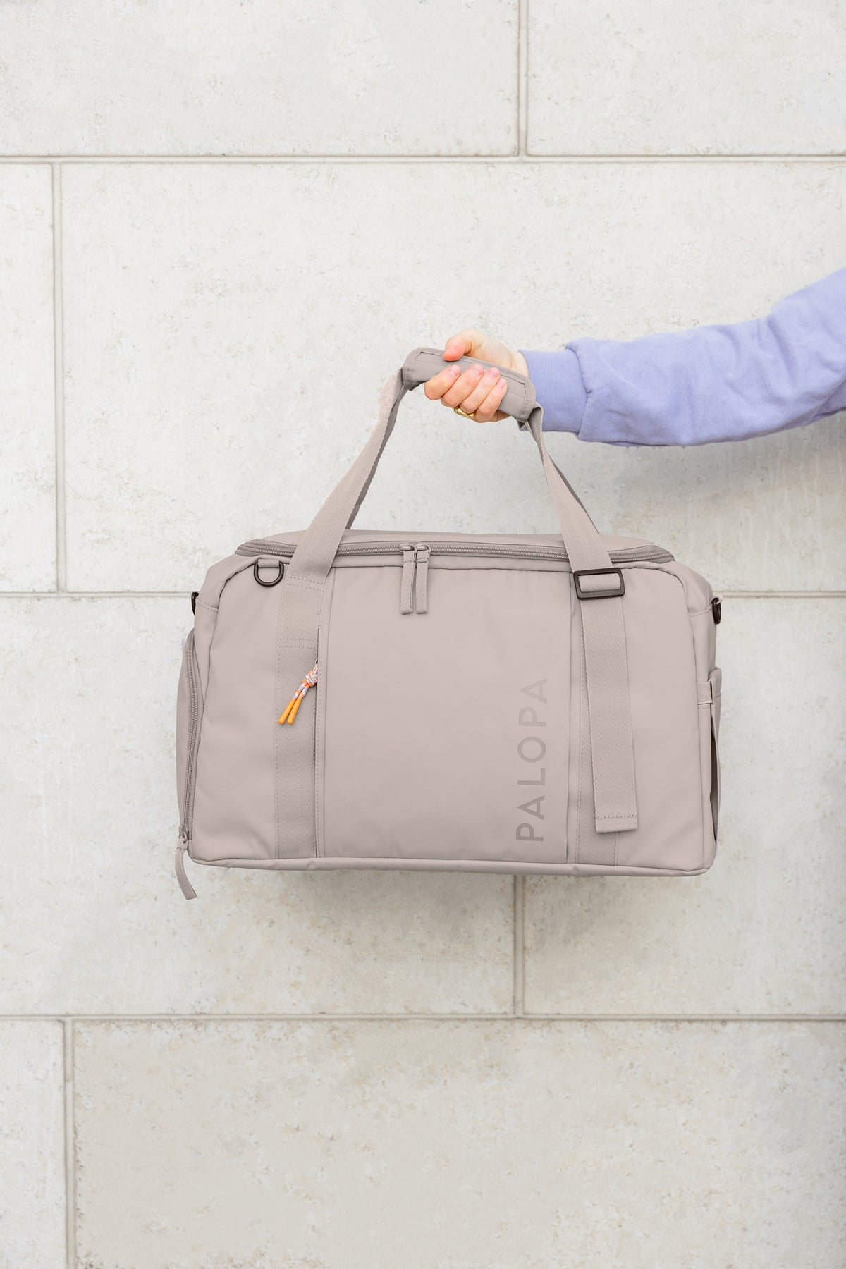 PALOPA Weekender Tokano Taupe Reisetasche Reisen mit Hund