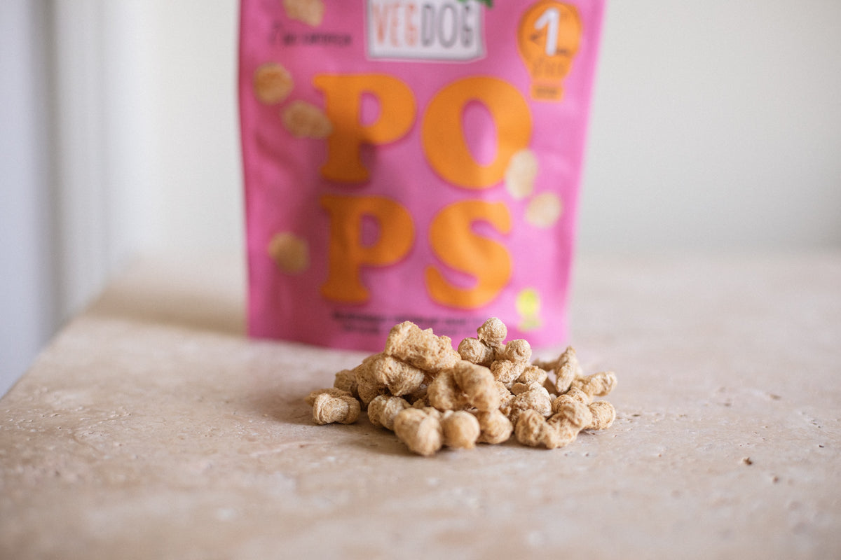 VEGDOG Pops Hundesnacks hypoallergen vegan vegetarisch Hundesnacks ohne Fleisch