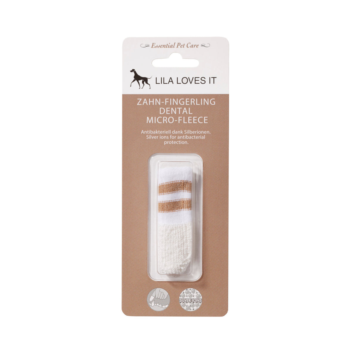 LILA LOVES IT Zahnpflege-Fingerling Dental-Fingerling