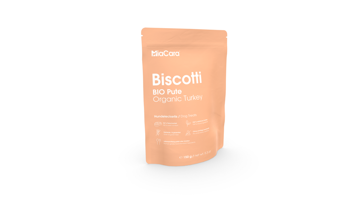 MiaCara Biscotti Bio Pute Hundeleckerlis