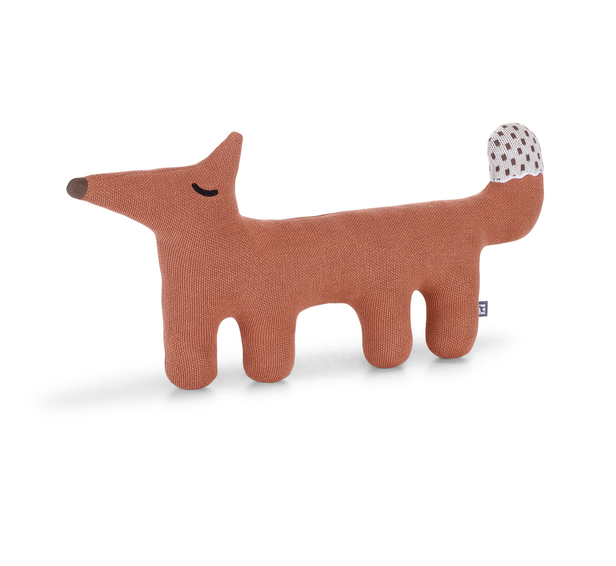 MiaCara Bosco Stofftier Fuchs Ziegel minimalistisches Hundespielzeug