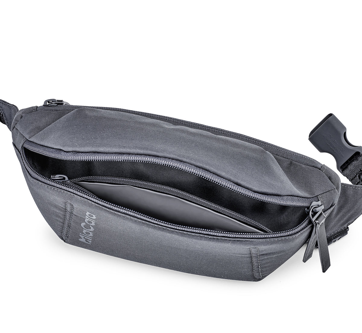 MiaCara Cinta Gürteltasche Asphalt Hundetasche
