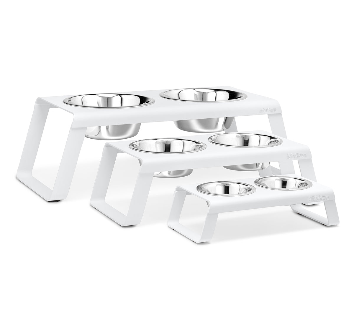 Desco Napfständer Alu Weiß S, M & L