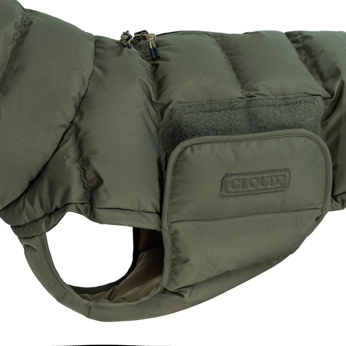 Cloud7 Hundemantel Alaska Light Olive Hundemantel wasserabweisend Hundewintermantel wasserdicht
