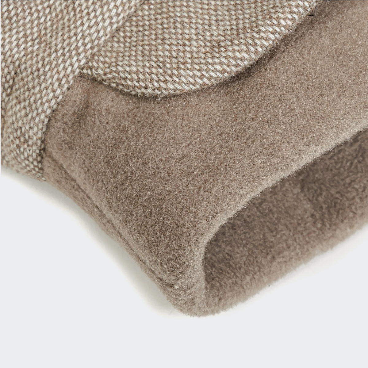Cloud7 Hundemantel Brooklyn DACKEL Tweed Beige Wintermantel Hund wasserabweisend warm