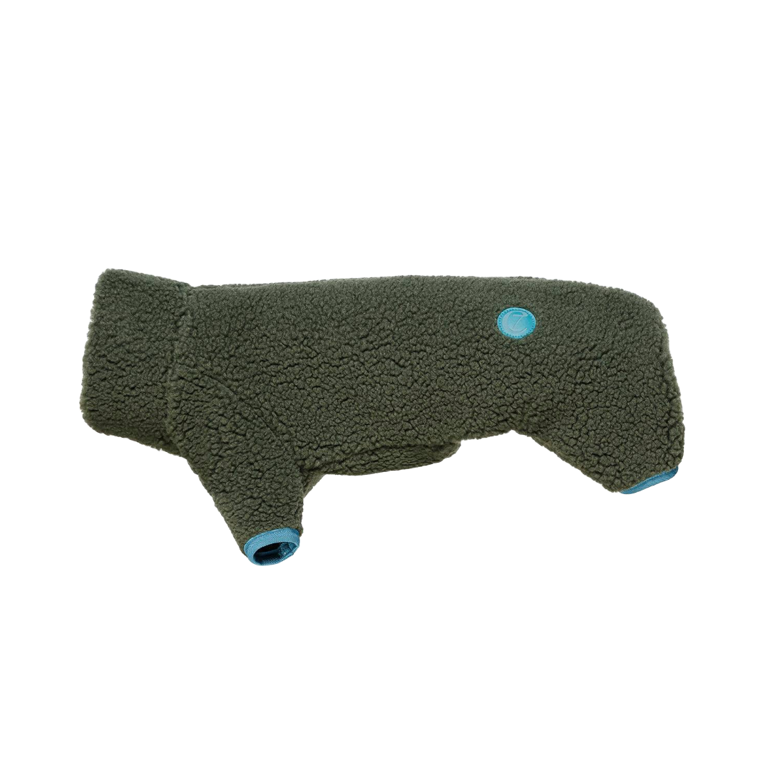 Cloud7 Hundepullover DACKEL Cornwall Teddy Olive