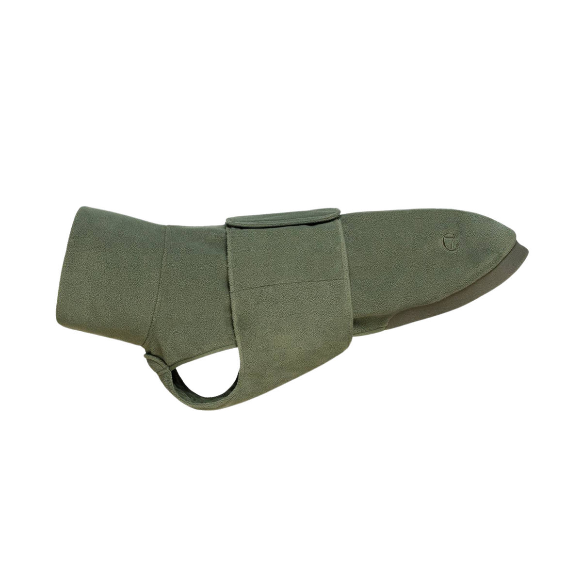 Cloud7 Hundepullover Fleece Derby Khaki - neue Version Hundemantel 