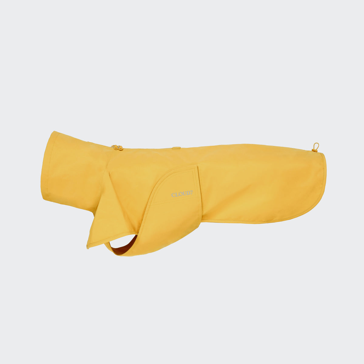 Cloud7 Hunderegenmantel Helgoland Yellow Regenmantel Hund 