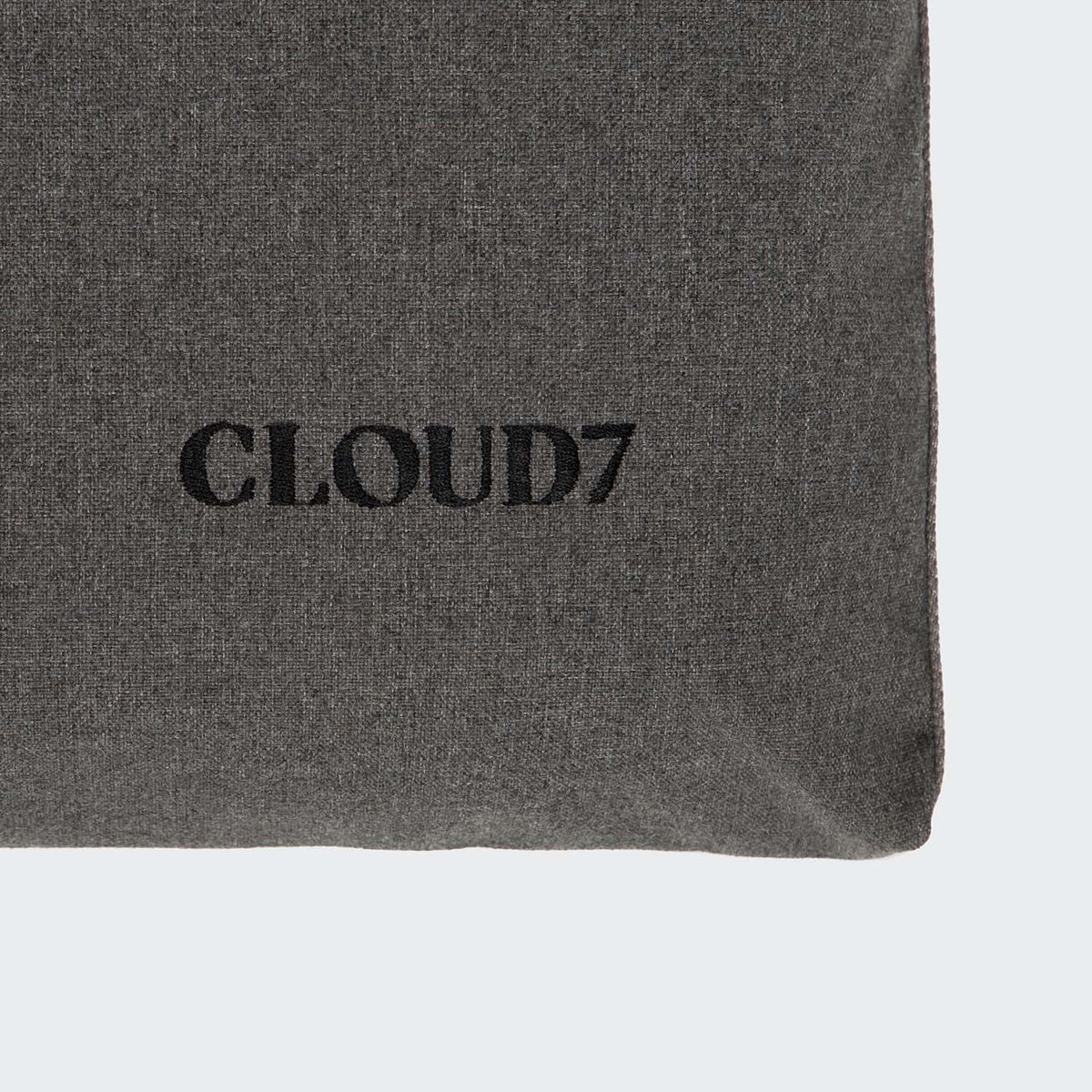 Cloud7 Outdoor Hundebett Siesta Light Graphite Hundekissen für draußen