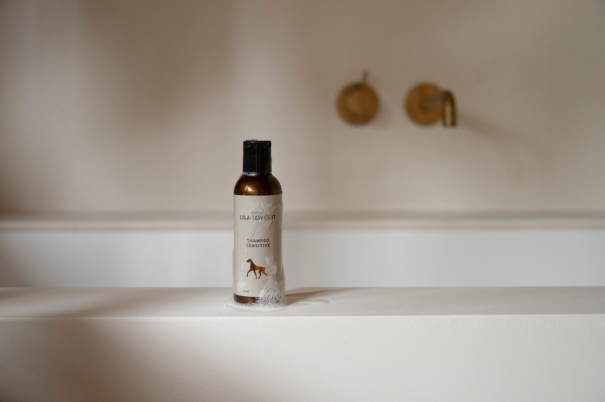 LILA LOVES IT Shampoo Sensitive Shampoo Sensitive für Hunde Shampoo Haarpflege Hund