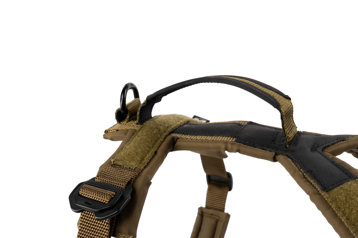 Non-Stop Dogwear Line harness Grip WD Hundegeschirr Oliv Schwarz