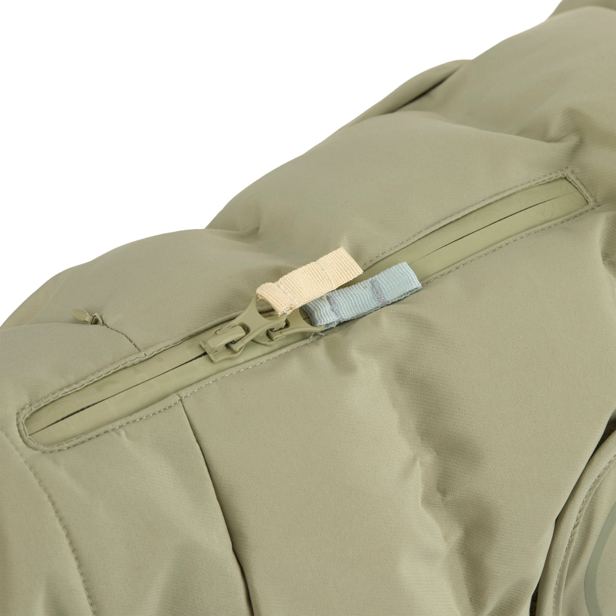 PALOPA X LEVEY Hunde Wintermantel Nolia Pale Olive Hundemantel mit Reißverschluss für Geschirr
