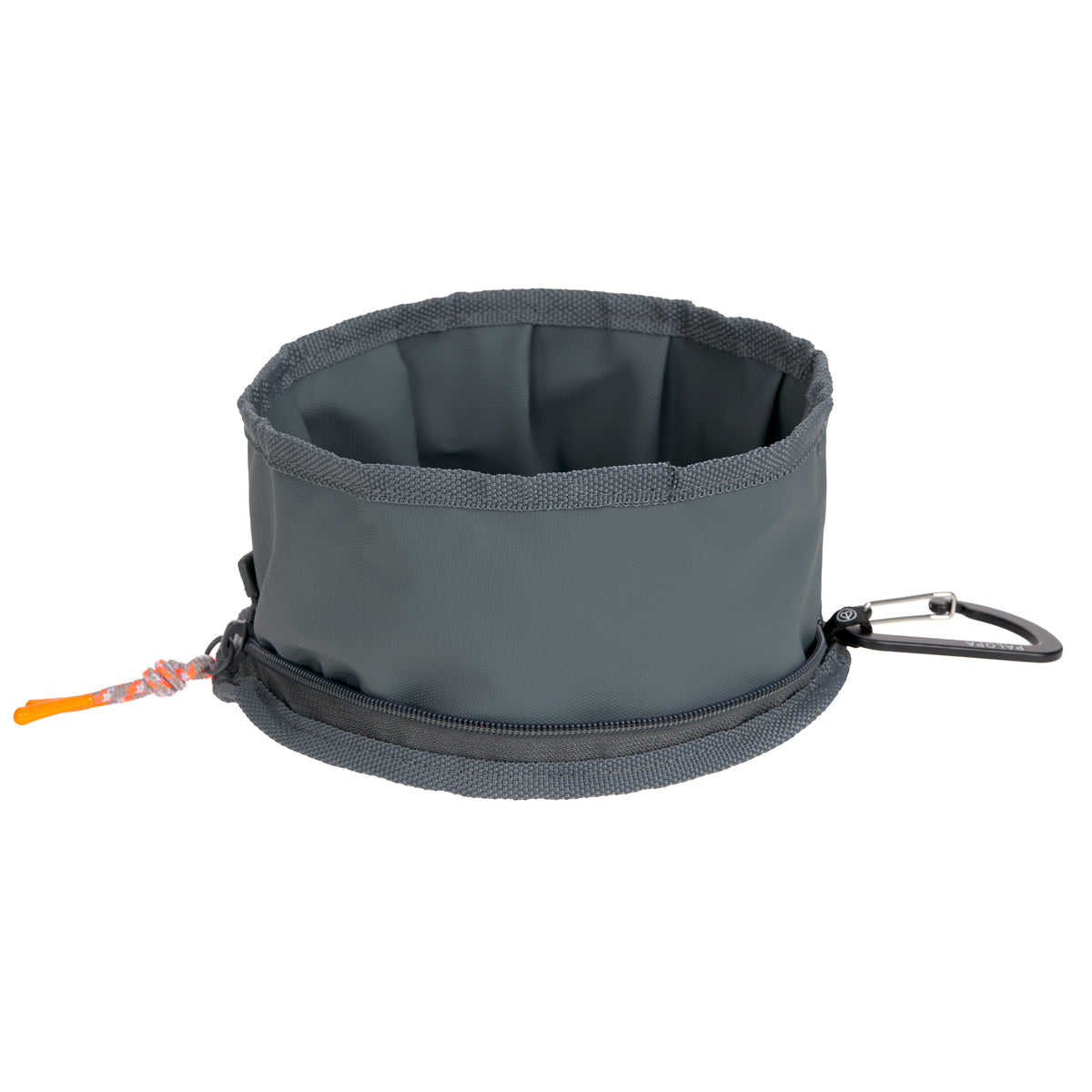 PALOPA Dog Bowl to go Tura Anthrazit Hundereisenapf