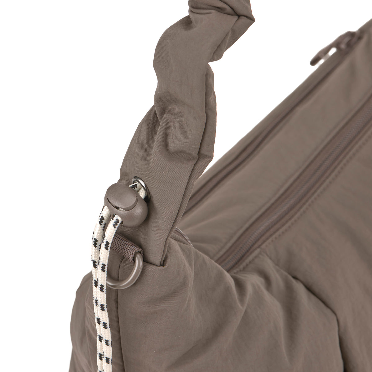 PALOPA Hunde Crossbody Bum Bag Panio Crinkled Chocolate Gassitasche zum Umhängen Schultergurt