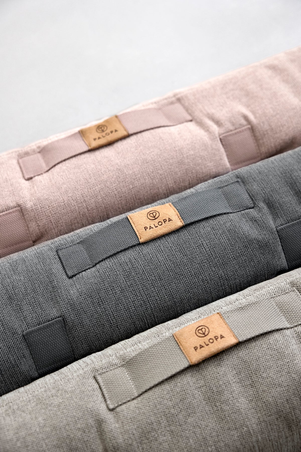 PALOPA Hundematte Alma Anthrazit Rosa Greige Hundematte faltbar