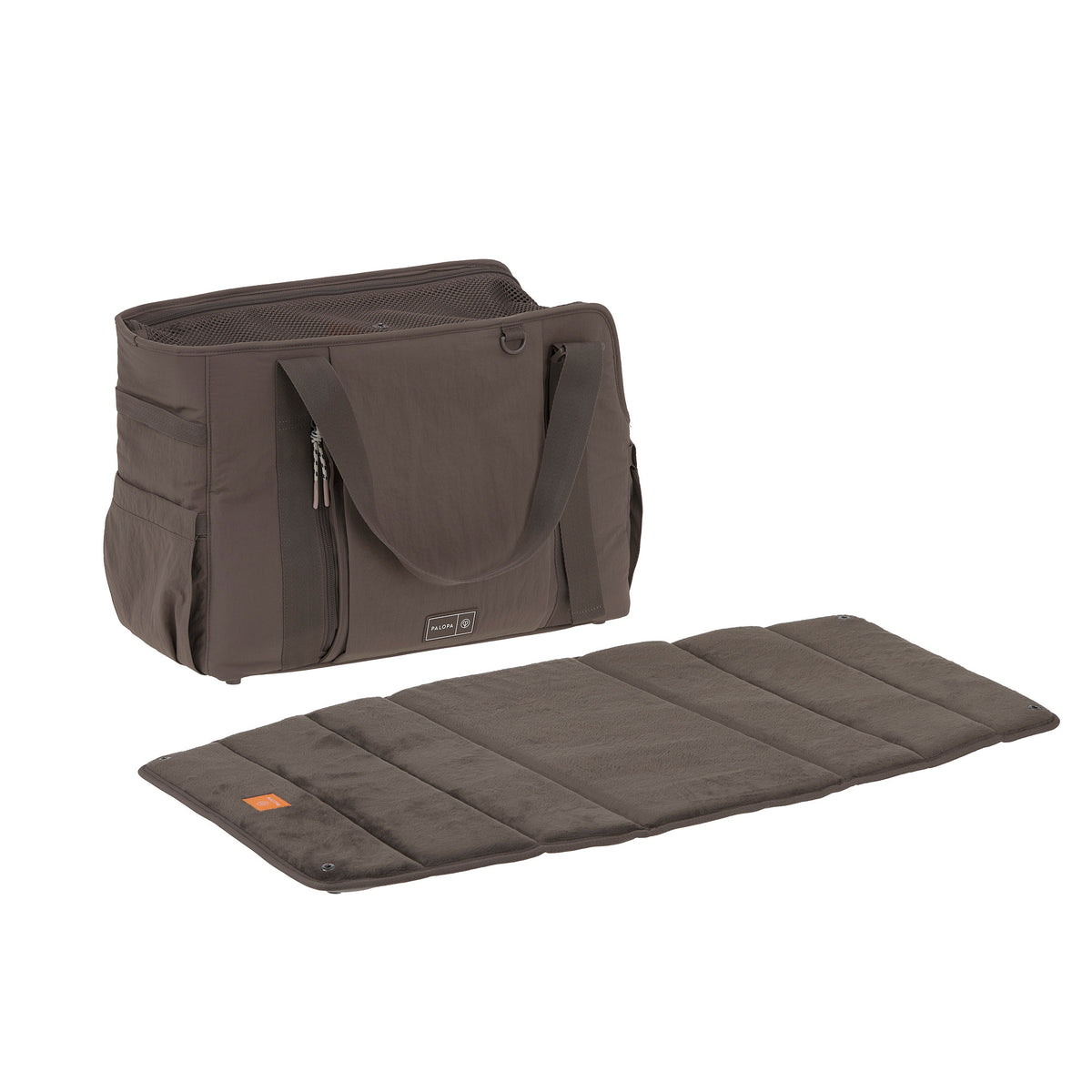 PALOPA Hundetragetasche Weda Crinkled chocolate Hundetragetasche Reisen mit Hund 