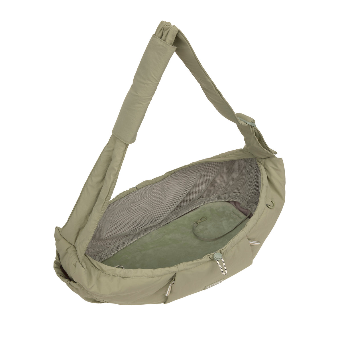 PALOPA Hundetragetasche Bara Crinkled Pale Olive Hundetragetasche für kleine Hunde