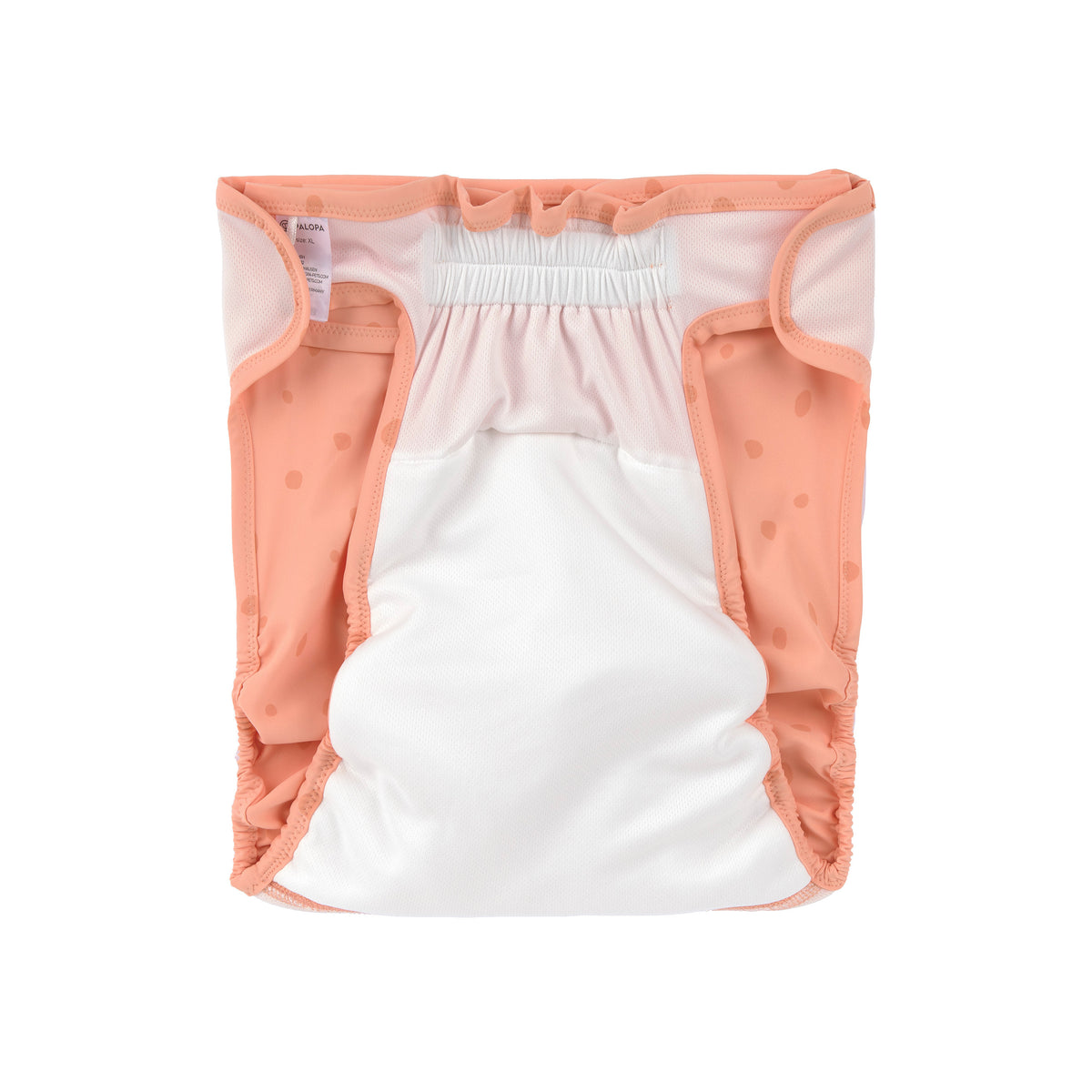 PALOPA Läufigkeitshöschen Dog Diaper Glan Dots Peach Hundewindeln für Hündinnen