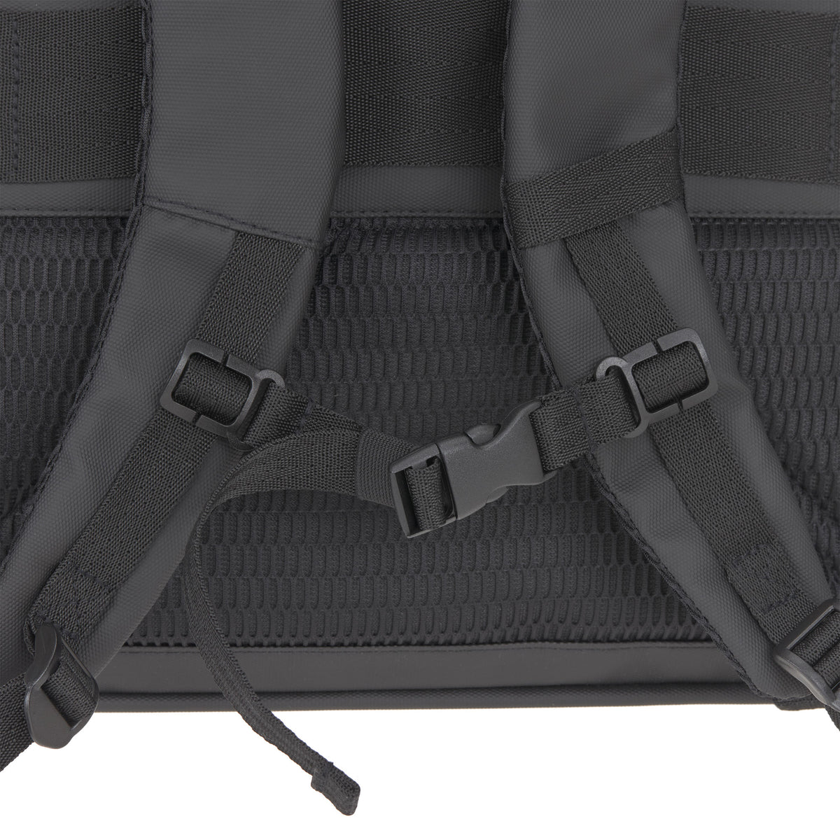 PALOPA Rucksack Rolltop Yoska Schwarz Reiserucksack Hund 