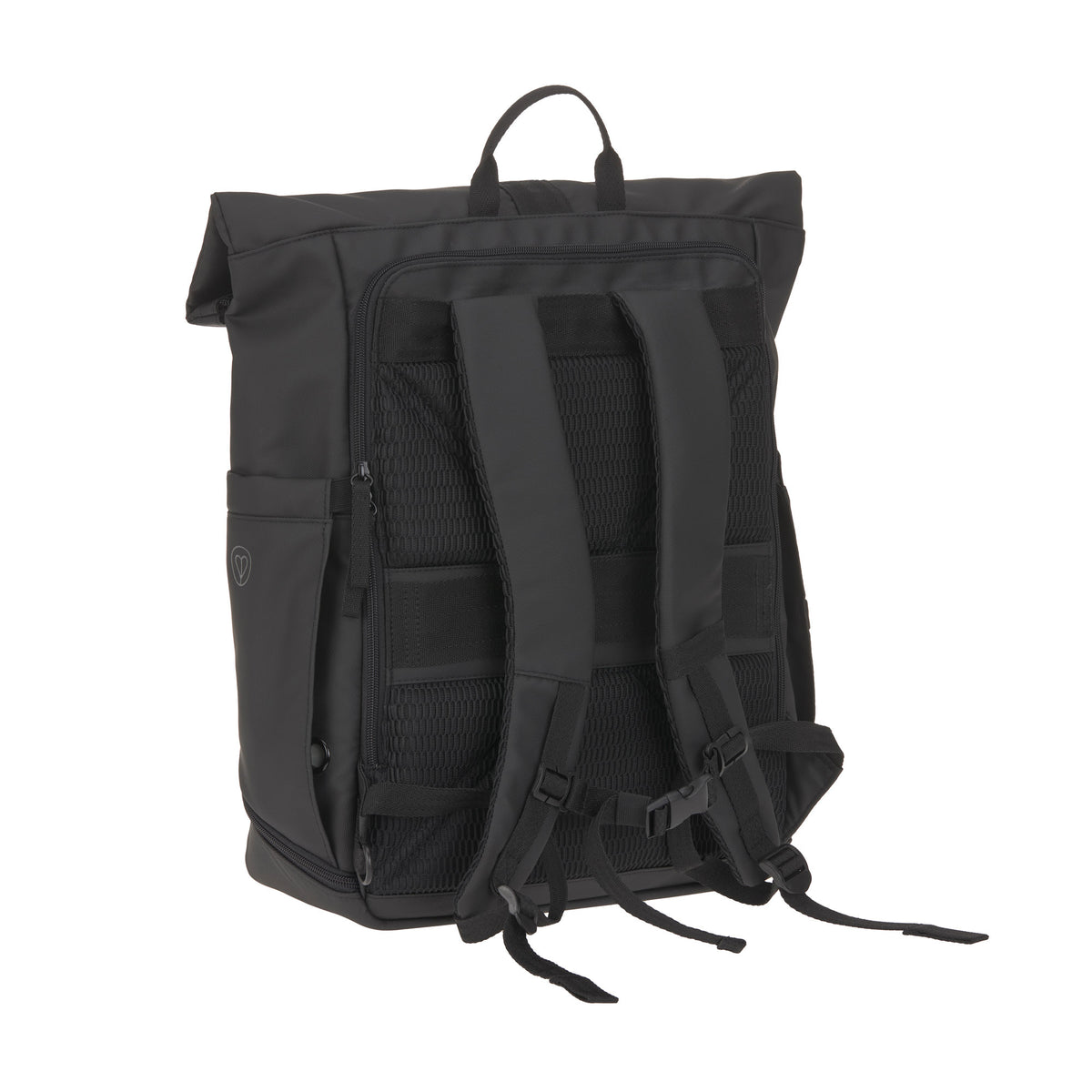 PALOPA Rucksack Rolltop Yoska Schwarz Rucksack verstellbar 