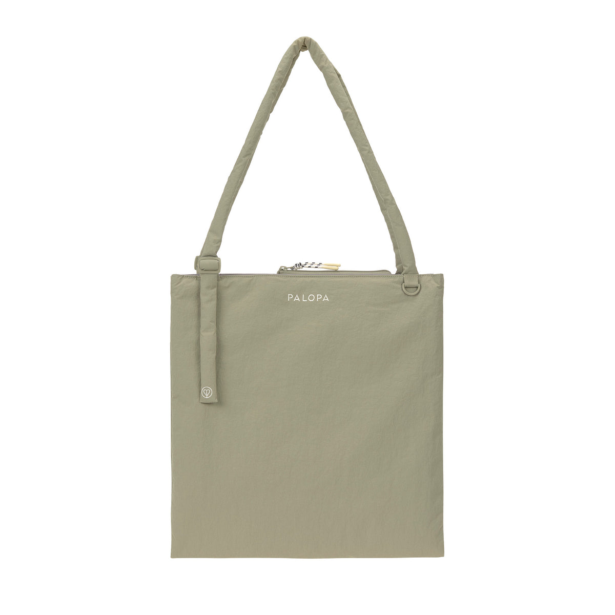PALOPA Shopper Bag Torbi Crinkled Pale Olive