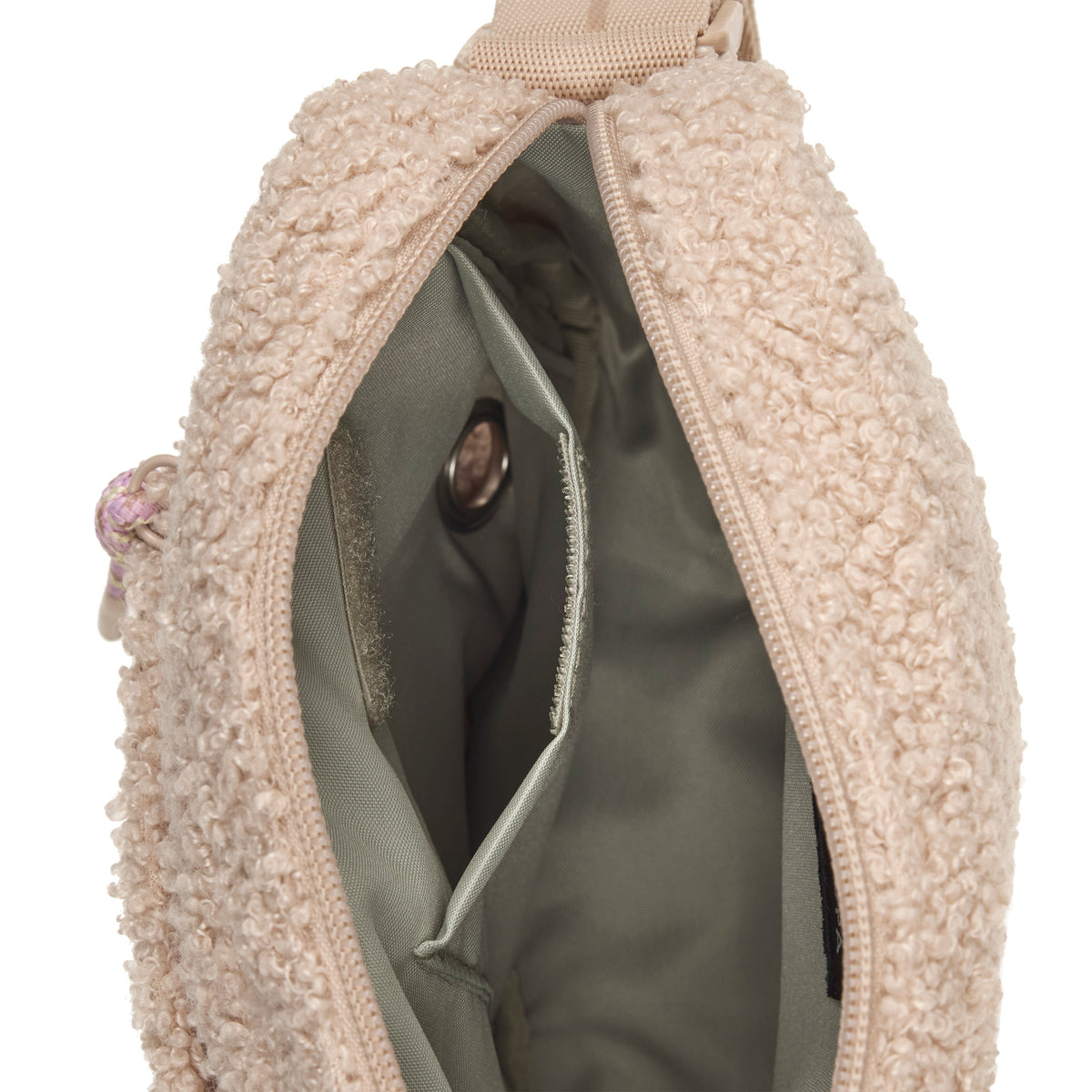 PALOPA Square Bag Noka Teddy-Fleece Beige - Limited Edition Leckerlitasche Hund waschbar waschmaschinengeeignet