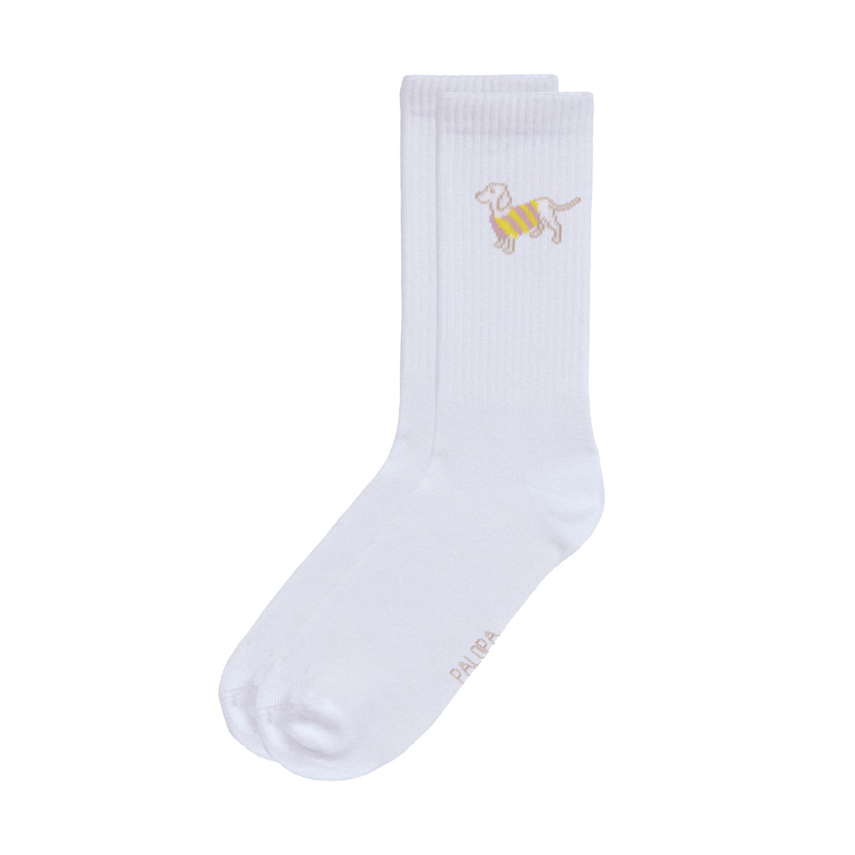 PALOPA Tennis Socken GOTS Badger Dog Socken mit Dackel 