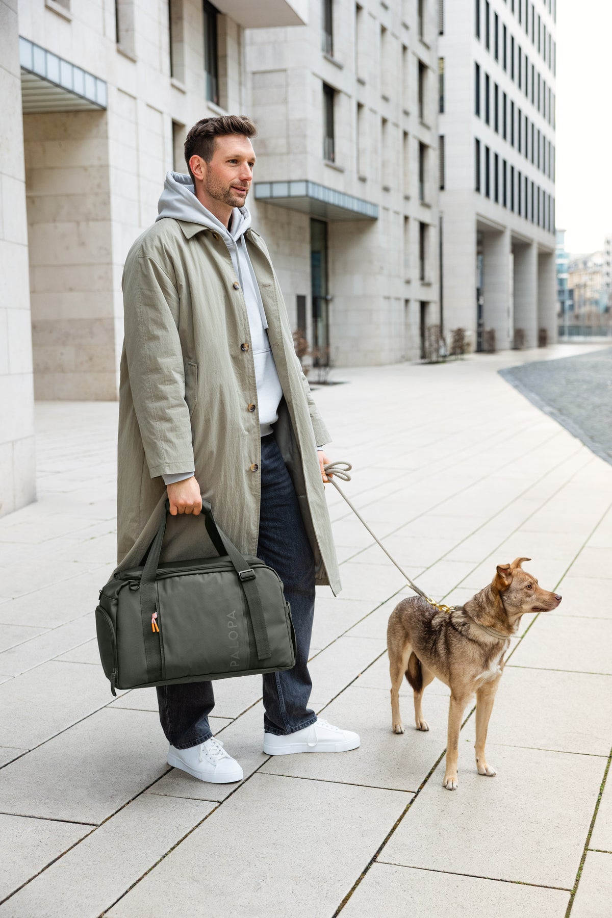PALOPA Weekender Tokano Dunkelgrün Reisetasche Reisen mit Hund 