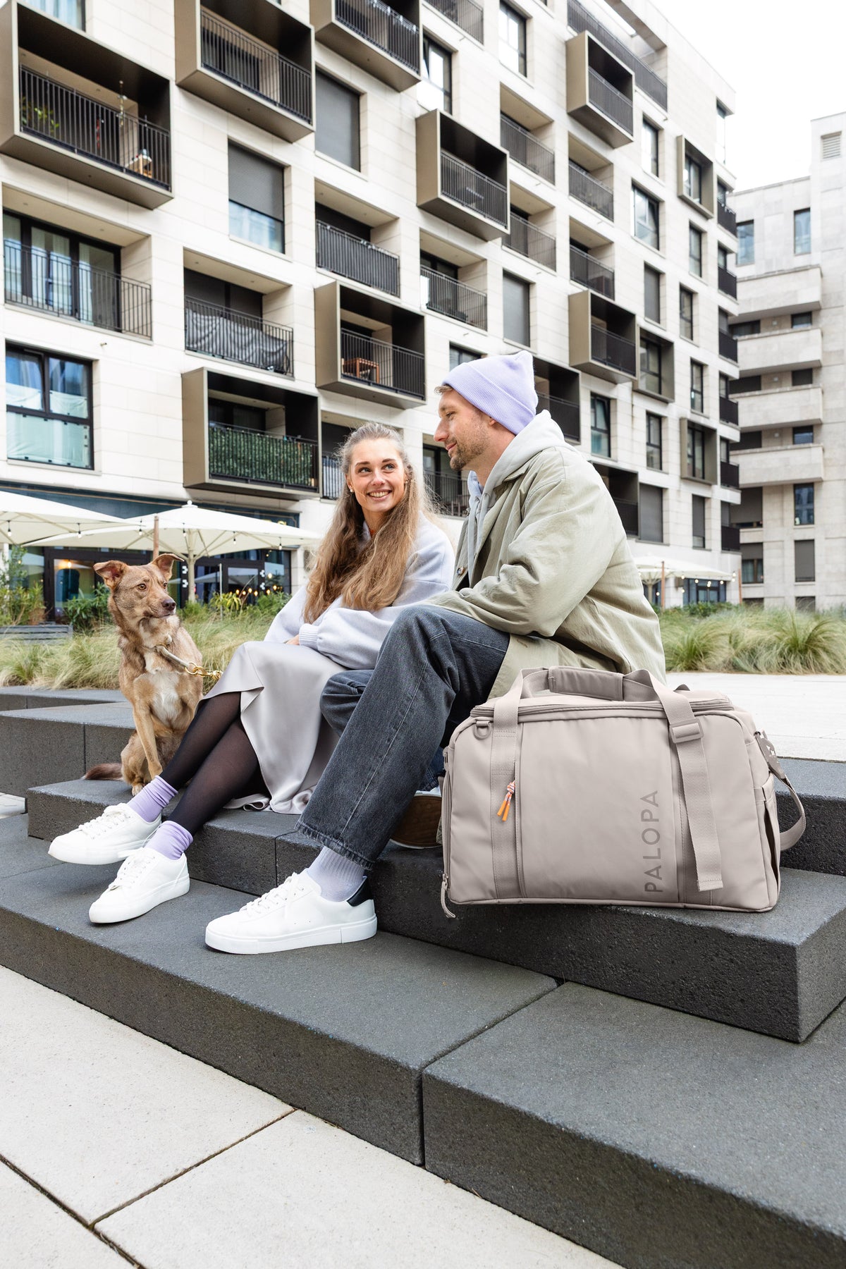 PALOPA Weekender Tokano Taupe Hundezubehör Tragetasche 