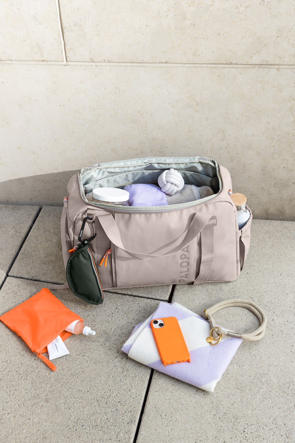 PALOPA Weekender Tokano Taupe Travelbag Reisetasche Equipmenttasche für Hunde 